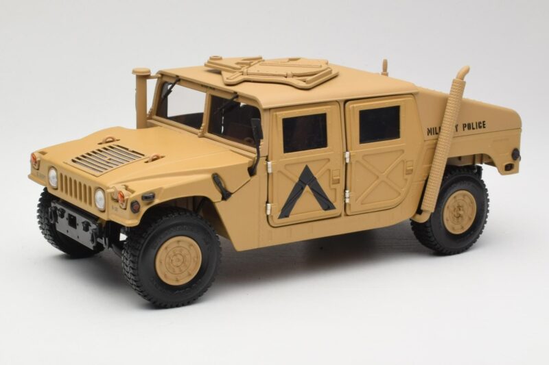 Hummer H1 AM General Military Police Exoto 1:18 01801 Metal