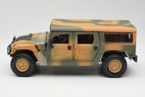 Hummer H1 Station Wagon Military Maisto 1:18 56049 Metal — billede 4 af 8