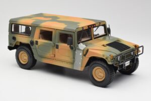 Hummer H1 Station Wagon Military Maisto 1:18 56049 Metal — billede 6 af 8