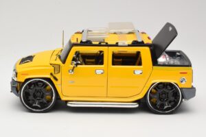 Hummer H2 SUT Concept Gul Maisto 1:18 31067 Metal — billede 4 af 8