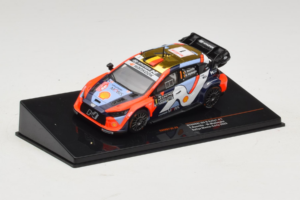 Hyundai i20 N Rally1 #1 T. Neuville / M. Wydaeghe Rally Monte Carlo 2025 IXO 1:43 RAM973C Metal — billede 2 af 4
