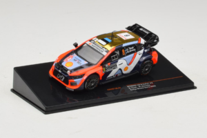 Hyundai i20 N Rally1 #8 O. Tanak / M. Jarveoja Rally Monte Carlo 2025 IXO 1:43 RAM973B Metal — billede 2 af 5