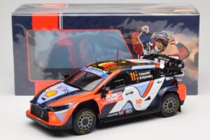 Hyundai i20 N Rally1 #11 Hyundai Shell Mobis WRT T. Neuville / M. Wydaeghe Rally Poland 2024 IXO 1:18 18RMC214 Metal — billede 6 af 6