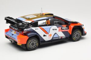 Hyundai i20 N Rally1 WRC Hybrid #11 T. Neuville / M. Wydaeghe Safari Rally Kenya 2024 IXO 1:18 18RMC208 Metal — billede 2 af 6