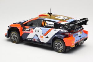 Hyundai i20 N Rally1 WRC Hybrid #11 T. Neuville / M. Wydaeghe Safari Rally Kenya 2024 IXO 1:18 18RMC208 Metal — billede 5 af 6