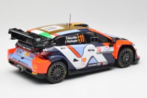 Hyundai i20 N Rally1 #11 T. Neuville / M. Wydaeghe Rally Croatia 2024 IXO 1:18 18RMC203 Metal — billede 2 af 6