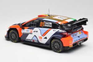 Hyundai i20 N Rally1 #11 T. Neuville / M. Wydaeghe Rally Croatia 2024 IXO 1:18 18RMC203 Metal — billede 5 af 6