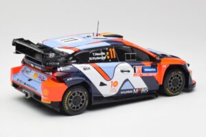Hyundai i20 N Rally1 #11 T. Neuville / M. Wydaeghe Rally Sweden 2024 IXO 1:18 18RMC201 Metal — billede 2 af 6