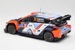 Hyundai i20 N Rally1 #11 T. Neuville / M. Wydaeghe Rally Sweden 2024 IXO 1:18 18RMC201 Metal — billede 5 af 6
