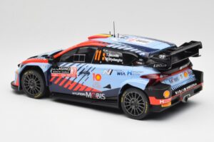 Hyundai i20 N Rally1 WRC #11 T. Neuville / M. Wydaeghe Rally Monte Carlo Winner 2024 IXO 1:18 18RMC194 Metal — billede 5 af 6