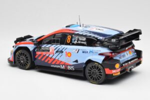 Hyundai i20 N Rally1 WRC #8 O. Tänak / M. Järveoja Rally Monte Carlo Night Version 2024 IXO 1:18 18RMC195 Metal — billede 5 af 6