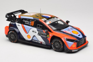 Hyundai i20 N WRC #16 A. Fourmaux / A. Coria Rally Monte Carlo 2025 IXO 1:18 18RMC230A Metal — billede 4 af 6