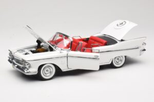 Imperial Crown Cabriolet Hvid Road Signature 1:18 20138 Metal — billede 2 af 8