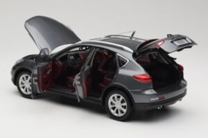 Infiniti EX25 J50 Grey Metallic Paudi 1:18 81L0049 Metal — billede 5 af 8