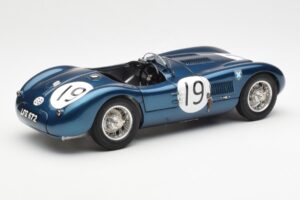 Jaguar C-Type #19 J. Stewart Ecurie Ecosse Goodwood Members Meeting 1954 CMC 1:18 M-192 Metal — billede 2 af 6