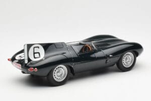 Jaguar D-Type #6 M. Hawthorn / I. Bueb Team Jaguar Cars Ltd 24 Hours of Le Mans 1955 AUTOart 1:18 85586 Metal — billede 2 af 6