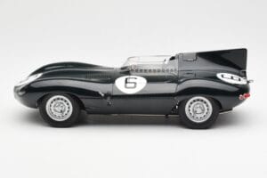 Jaguar D-Type #6 M. Hawthorn / I. Bueb Team Jaguar Cars Ltd 24 Hours of Le Mans 1955 AUTOart 1:18 85586 Metal — billede 3 af 6