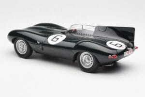 Jaguar D-Type #6 M. Hawthorn / I. Bueb Team Jaguar Cars Ltd 24 Hours of Le Mans 1955 AUTOart 1:18 85586 Metal — billede 5 af 6