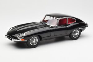 Jaguar E-Type 3.8 Series 1 Sort Kyosho 1:18 08954BK Metal