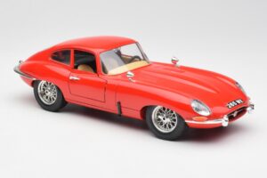 Jaguar E-Type Rød Bburago 1:18 3018 Metal — billede 6 af 8