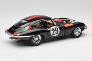 Jaguar E-Type #29 Sort Bburago 1:18 3018-M4 Metal — billede 3 af 8