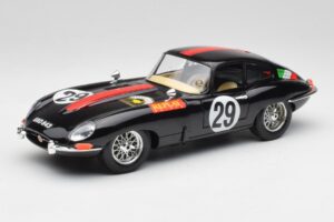 Jaguar E-Type #29 Sort Bburago 1:18 3018-M4 Metal