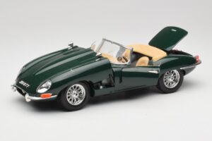 Jaguar E-Type Series 1 Roadster Grøn Bburago 1:18 3018-M5 Metal — billede 2 af 8