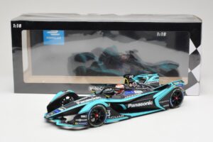 Jaguar I-Type 3 Panasonic Jaguar Racing #3 N. Piquet Jr. Formula E Season 5 2019 Minichamps 1:18 114180003 Metal — billede 6 af 6