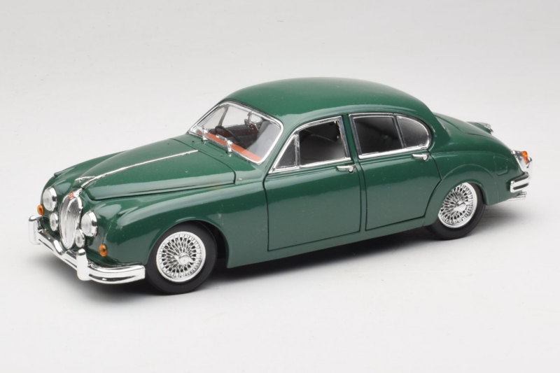 Jaguar Mark II Grøn Tchibo 1:18 49420 Metal