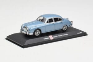 Jaguar Mk II Blue Metallic Minichamps 1:43 433130604 Metal — billede 2 af 4