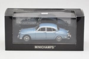 Jaguar Mk II Blue Metallic Minichamps 1:43 433130604 Metal — billede 4 af 4