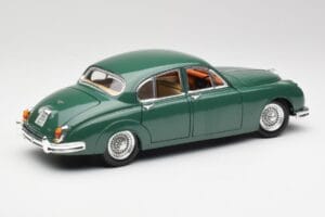 Jaguar Mk II British Racing Grøn Maisto 1:18 50287 Metal — billede 3 af 8