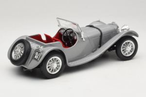 Jaguar SS100 Sølv Bburago 1:18 3006-M2 Metal — billede 2 af 6