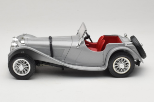 Jaguar SS100 Sølv Bburago 1:18 3006-M2 Metal — billede 3 af 6