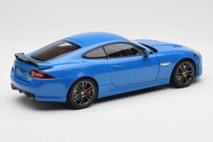 Jaguar XKR-S X150 French Racing Blå AUTOart 1:18 73641 Metal — billede 3 af 8