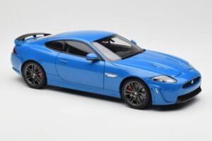 Jaguar XKR-S X150 French Racing Blå AUTOart 1:18 73641 Metal — billede 6 af 8