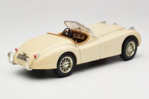 Jaguar XK120 Hvid Eduscho 1:18 7482-1HTH Metal — billede 3 af 8