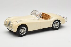 Jaguar XK120 Hvid Eduscho 1:18 7482-1HTH Metal