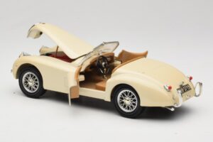Jaguar XK120 Hvid Eduscho 1:18 7482-1HTH Metal — billede 5 af 8