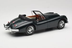 Jaguar XK140 Drophead Coupe Sort Sun Star 1:18 2802 Metal — billede 3 af 8