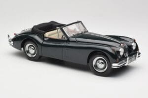 Jaguar XK140 Drophead Coupe Sort Sun Star 1:18 2802 Metal — billede 6 af 8