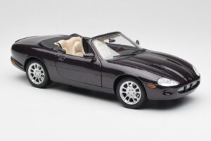 Jaguar XKR X100 Cabriolet Grå Maisto 1:18 50331 Metal — billede 6 af 8