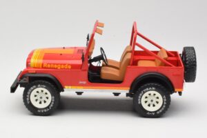 Jeep CJ-7 Renegade Rød MCG 1:18 MCG18110 Metal — billede 3 af 6