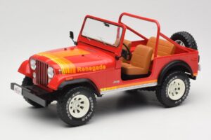 Jeep CJ-7 Renegade Rød MCG 1:18 MCG18110 Metal