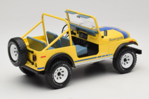 Jeep CJ-7 Renegade Gul MCG 1:18 MCG18552 Metal — billede 2 af 6
