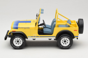 Jeep CJ-7 Renegade Gul MCG 1:18 MCG18552 Metal — billede 3 af 6
