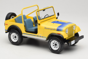 Jeep CJ-7 Renegade Gul MCG 1:18 MCG18552 Metal — billede 4 af 6