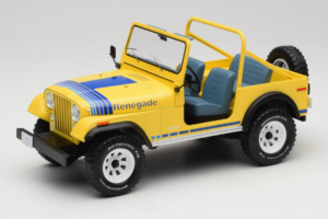 Jeep CJ-7 Renegade Gul MCG 1:18 MCG18552 Metal