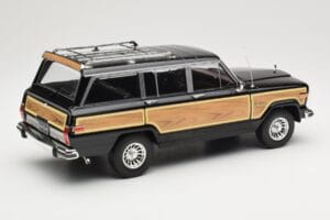 Jeep Grand Wagoneer Sort KK-Scale 1:18 KKDC181113 Metal — billede 2 af 6