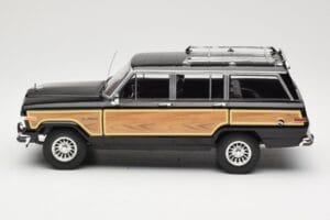 Jeep Grand Wagoneer Sort KK-Scale 1:18 KKDC181113 Metal — billede 3 af 6